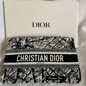 New! Limited Edition Christian Dior Plan De Paris Map Pouch /Makeup Bag